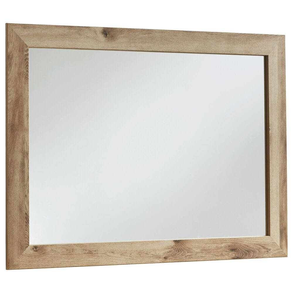 Ashley Hyanna Dresser and Mirror in Tan, , large