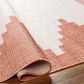 Surya Eagean EAG-2436 Rust, Ivory, Dusty Pink and Dusty Coral 2" x 2"11" Indoor/Outdoor Area Rug, , large