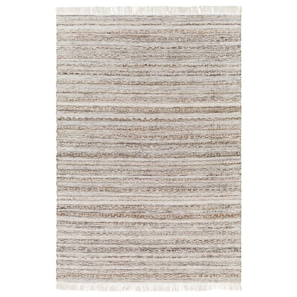 Surya Azalea 8"10" x 12" Taupe, Ivory and Brown Area Rug, , large