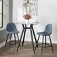 Lumisource Clara Counter Height Table in Black and Clear - Table Only, , large