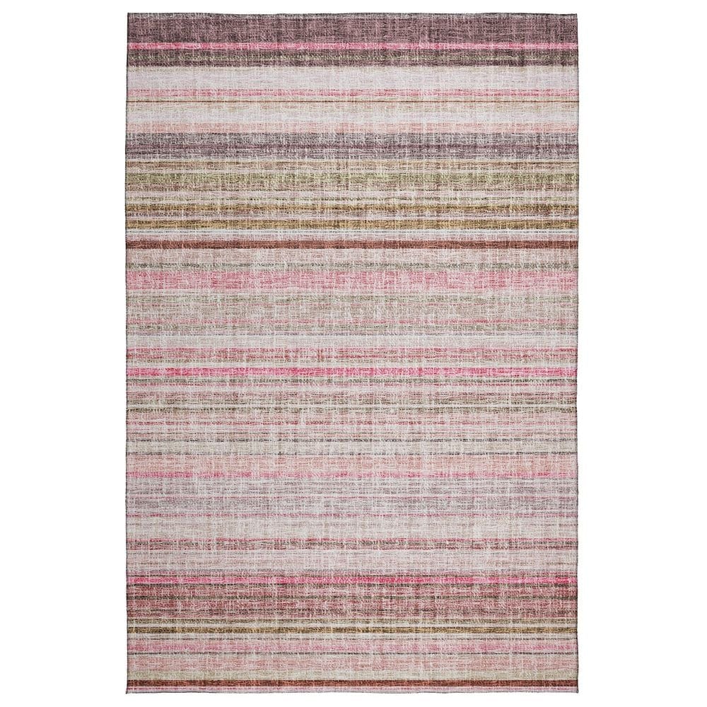 Dalyn Rug Company Portico PO2 Pink 8" x 10" Area Rug, , large