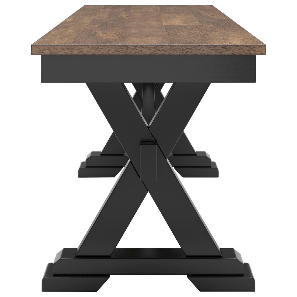 Ashley Wildenauer Dining Bench in Brown and Black, , large
