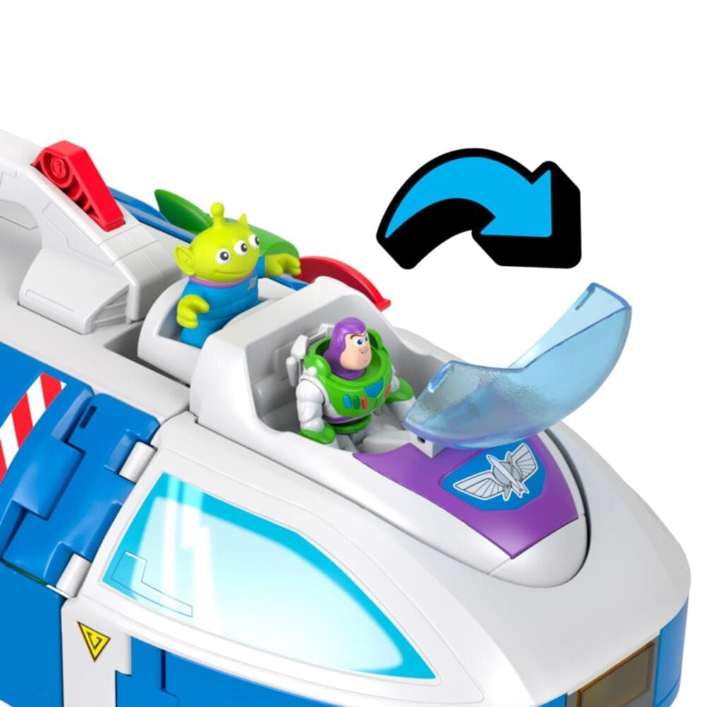 Imaginext Buzz Lightyear Robot Figure, , large