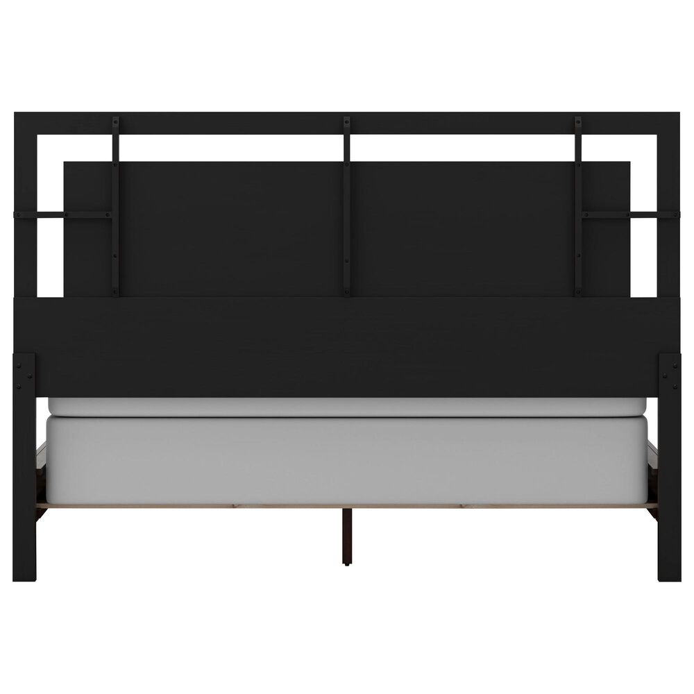 Ashley Covetown Caliifornia King Bed in Dark Brown, , large