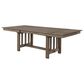 New Heritage Design Harrisburg 5-Piece Rectangular Dinning Set in Rich Walnut Brown, , large