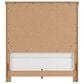 Ashley Savonport Modern Farmhouse Full Panel Bed in White and Brown, , large