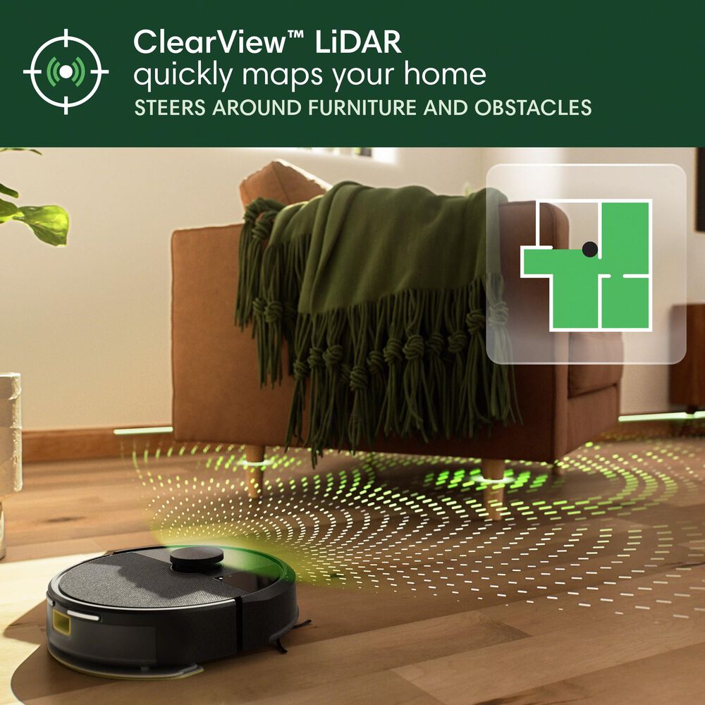 iRobot Roomba 105 Combo Robot Vacuum and Mop in Black, , large