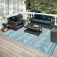 Dalyn Rug Company Sedona 10" x 14" Sky Indoor/Outdoor Area Performance Rug, , large