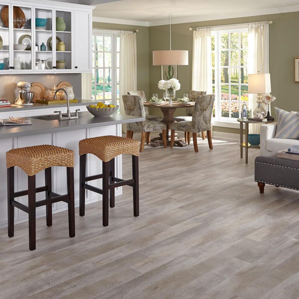 Mannington Adura Max Seaport Surf 6" x 48" Luxury Vinyl Plank, , large