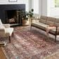 Loloi II Jules 5" x 7"6" Merlot and Multicolor Area Rug, , large