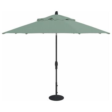 Garden Party Market 11" Octagon Auto Tilt Umbrella with Black Base in Spa, , large