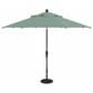 Garden Party Market 11" Octagon Auto Tilt Umbrella with Black Base in Spa, , large