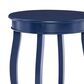 Linon Home Decor Rainbow Side Table in Navy Blue, , large
