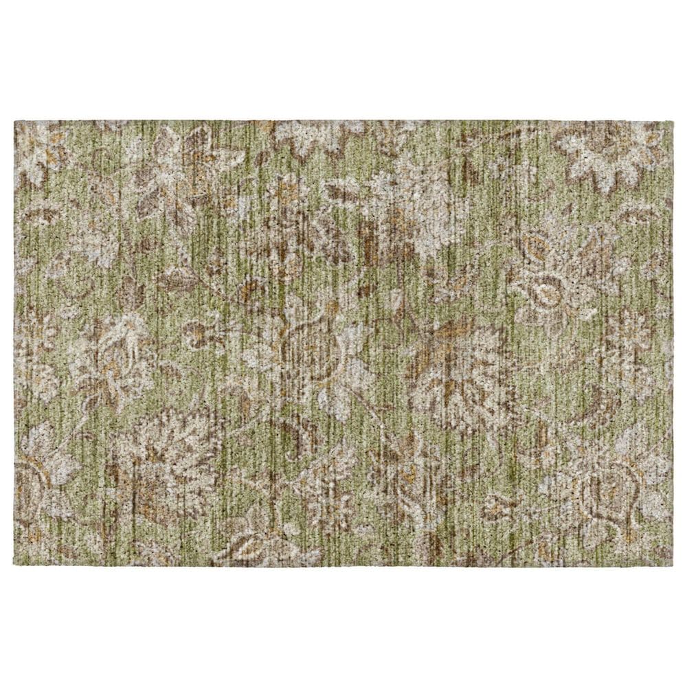 Dalyn Rug Company Silk Road Aloe, Fern, Taupe, Ivory and Copper 2"6" x 3"10" Area Rug, , large