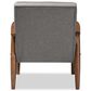 Baxton Studio Sorrento Lounge Chair in Grey, , large