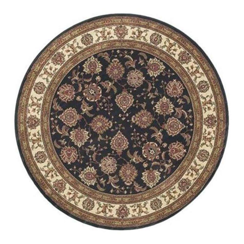 Oriental Weavers Ariana 117D 8" Round Espresso Area Rug, , large
