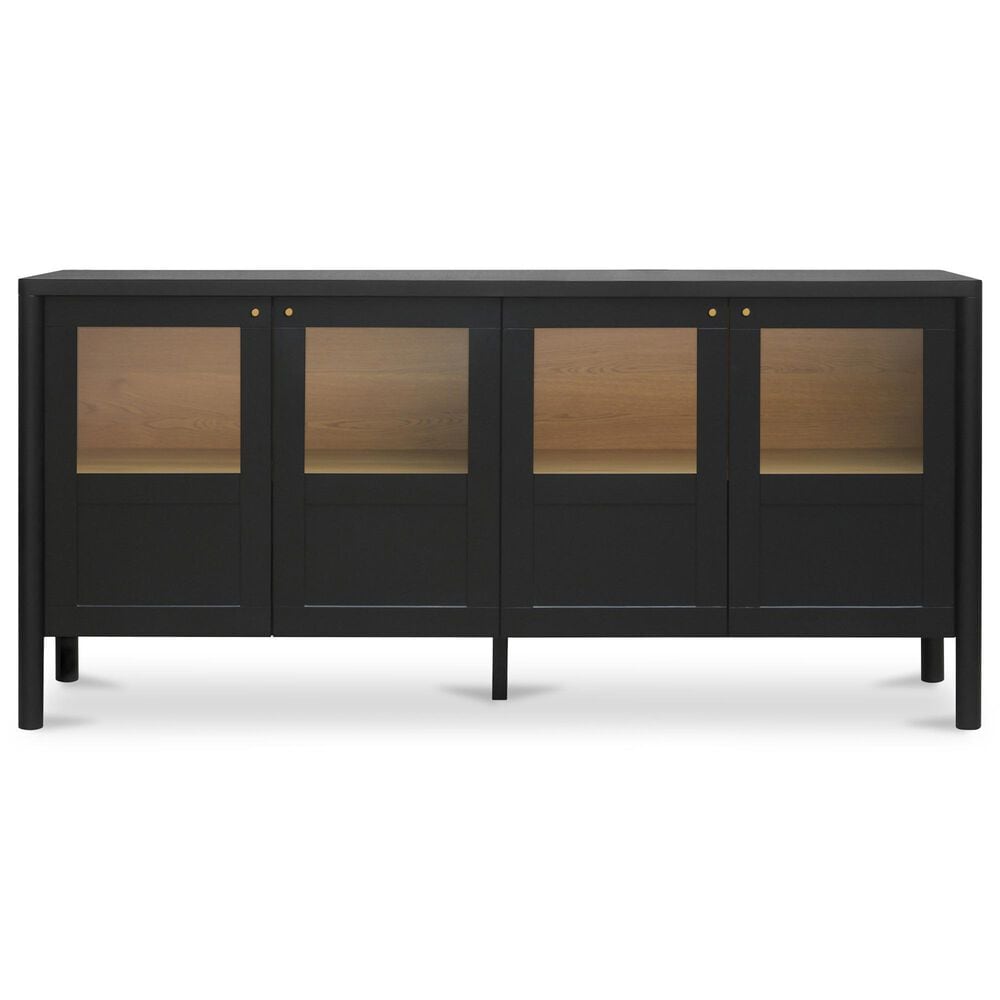 Moe's Home Collection Hannah 4-Door Sideboard in Black, , large