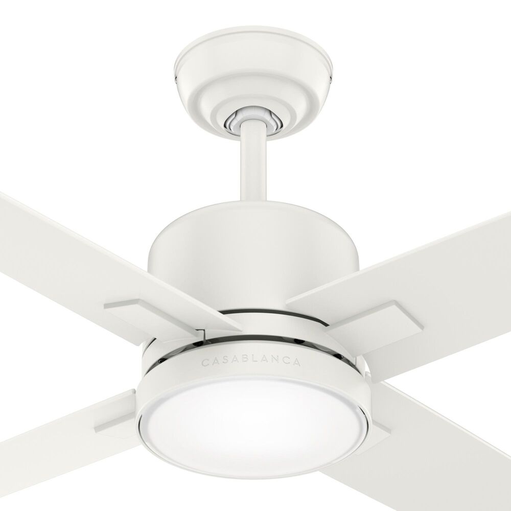 Hunter Axial 52&quot; Ceiling Fan with LED in Fresh White, , large
