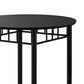 Monarch Specialties 3-Piece Round Dining Set in Black, , large
