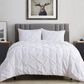 Jiangsu Royal Home 3-Piece Full/Queen Pintucked Comforter Set in White, , large