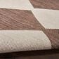 Nourison Positano Geometric Natural 8" x 10" Indoor/Outdoor Area Rug, , large