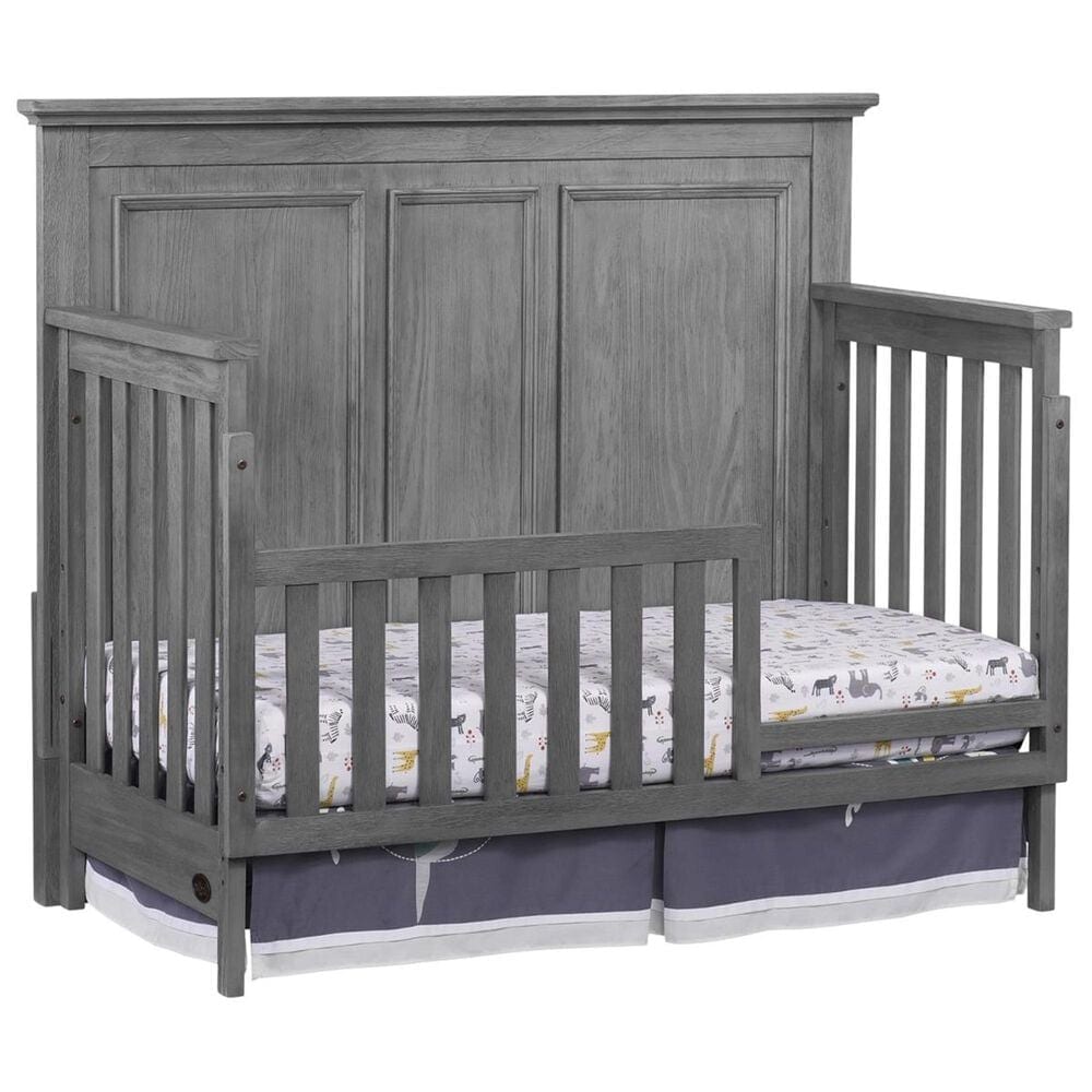 Oxford Baby Kenilworth 2 Piece Nursery Set in Graphite Gray, , large