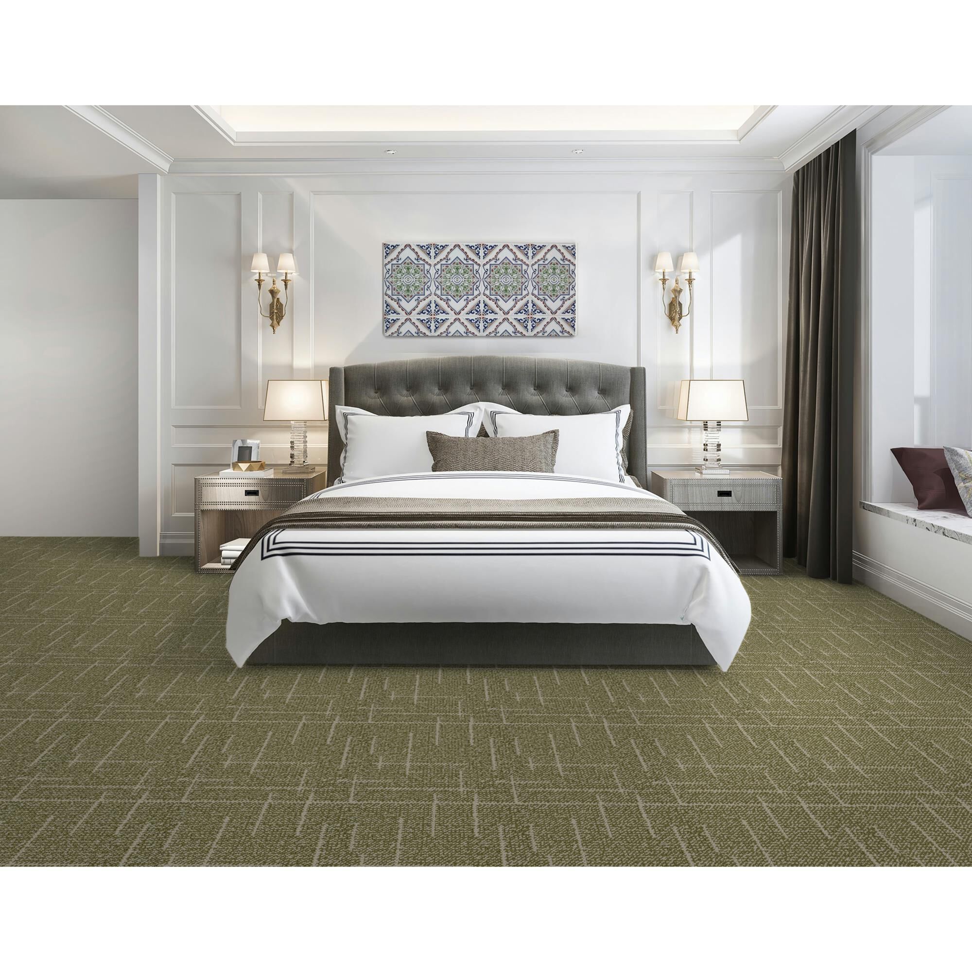 Mohawk Tessellation Carpet in Aurora