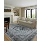 Loloi II Odette 4" x 6" Sky and Charcoal Area Rug, , large