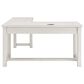 Ashley Robbinsdale 3-Piece L-Shape Desk and Chair Set in Antique White, , large