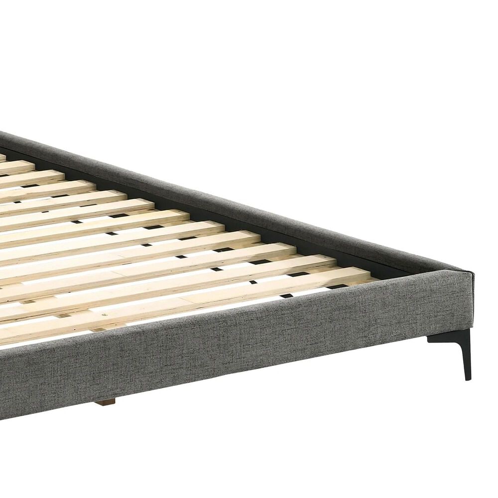Blue River Legend King Platform Bed in Gray, , large
