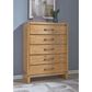 Ashley Sherbana 5-Drawer Chest in Light Brown, , large