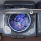 GE Profile 5.4 Cu. Ft. Top Load Impeller Washer and 7.3 Cu. Ft. Electric Dryer Laundry Pair in Sapphire Blue, , large