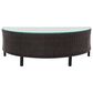 HOMLUX 5 Pieces All-Weather Brown PE Rattan Wicker Sofa Set in Grey, , large