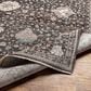 Surya Carlisle 2"11" x 7"10" Dark Brown, Ivory, Light Sage, Dusty Pink, Pale Blue and Olive Runner, , large