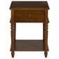 Linon Home Decor Mcghie Side Table in Hazelnut, , large