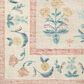 Rifle Paper Co Eden Mughal Rose 2"6" x 9"6" Blush Runner, , large