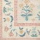 Rifle Paper Co Eden Mughal Rose 2"6" x 9"6" Blush Runner, , large
