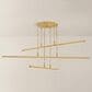 Corbett Lighting Cortina 3-Light Chandelier in Vintage Brass, , large