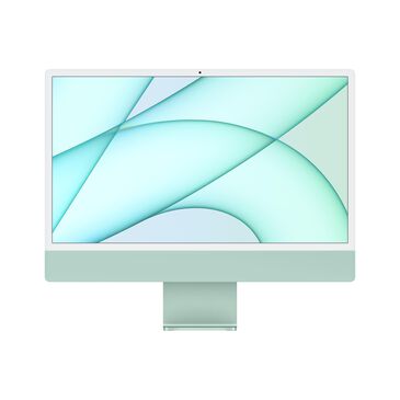 Apple 24" iMac All-in-One Desktop | Apple M1 - 8GB RAM - Apple M1 8-Core - 256GB SSD in Green, , large