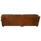 Bordeaux & Co 4-Piece Leather Sectional in Leon Maple, , large