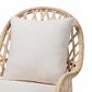Baxton Studio Florence Arm Chair in Neutral, , large