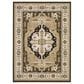 Oriental Weavers Acacia ACA08 Tan and Black 2" x 3" Area Rug, , large