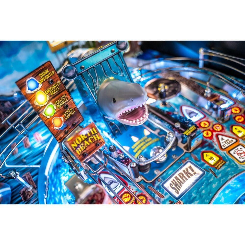 Stern Pinball Jaws Pro Edition Pinball Machine, , large