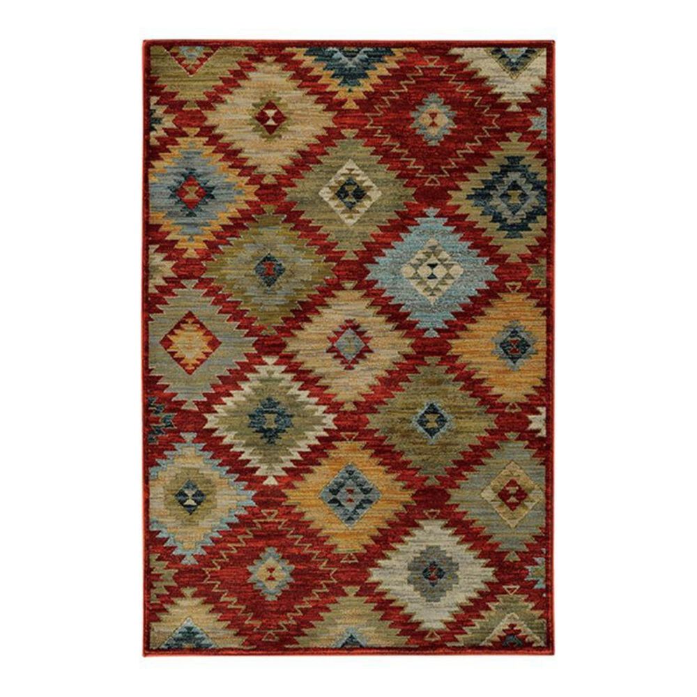 Oriental Weavers Sedona 5936D 1"10" x 3" Red Area Rug, , large