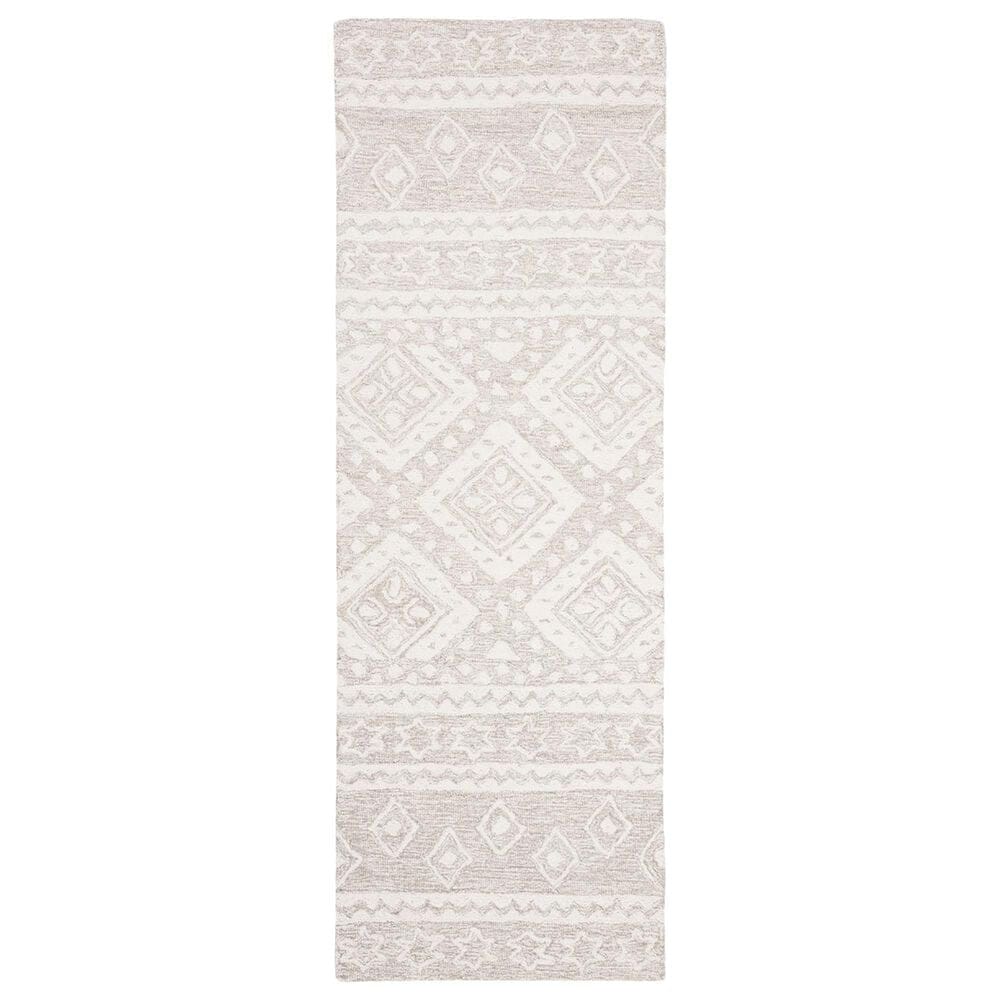 Safavieh Micro-Loop Southwestern 2"3" x 11" Beige and Ivory Runner, , large