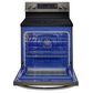 LG 6.3 Cu. Ft. Smart Wi-Fi Enabled True Convection InstaView Electric Range with Air Fry in Black Stainless Steel, , large