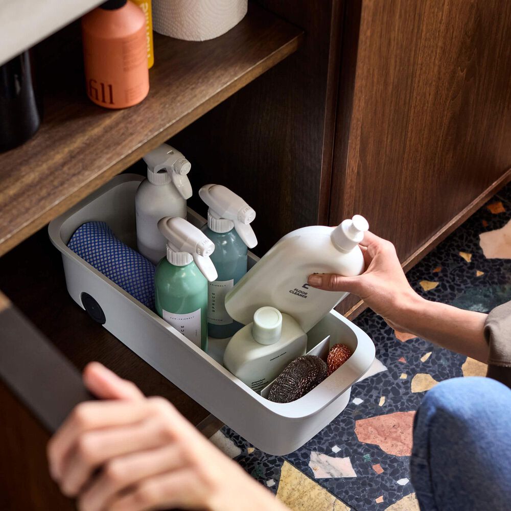 Joseph Joseph CupboardStore Easy-Access Storage Caddy in Stone, , large