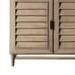 James Martin Vanities Portland 48" Single Bathroom Vanity in Whitewashed Walnut with 3 cm Lime Delight Quartz Top and Rectangular Sink, , large