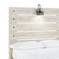 Ashley Cambeck Full Dual Storage Bed in Whitewash, , large