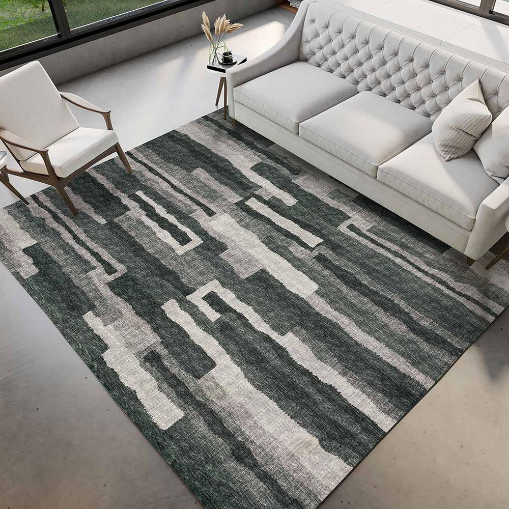 Dalyn Rug Company Brisbane BR7 8&#39; x 10&#39; Midnight Area Rug, , large